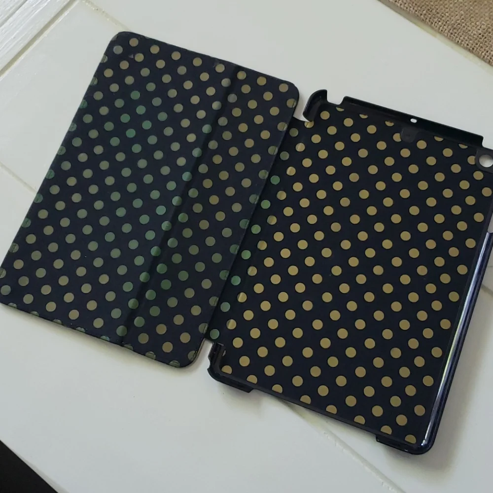 Gold Isaac Mizrahi iPad mini case